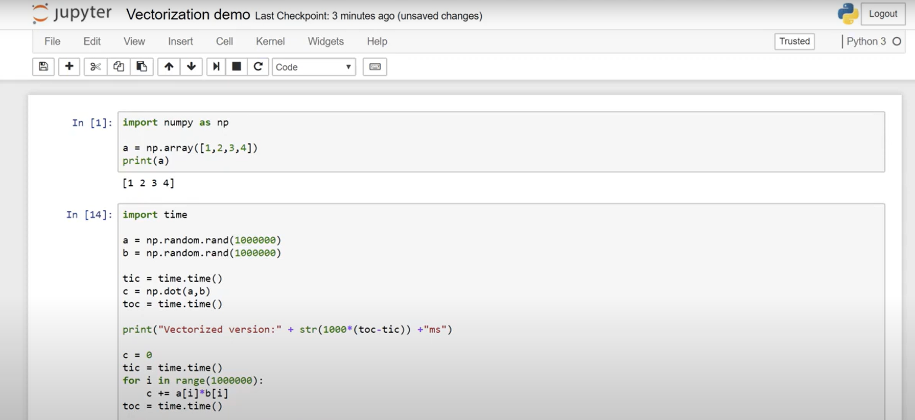 vectorization