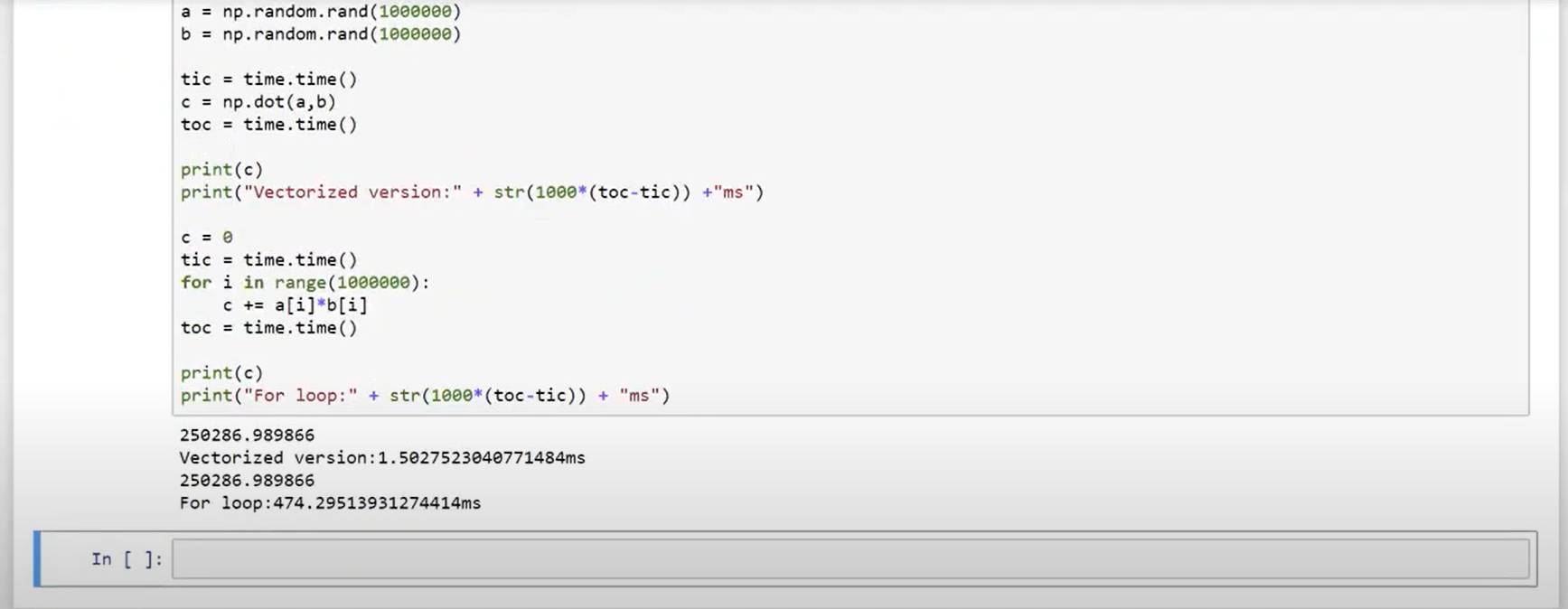 vectorization